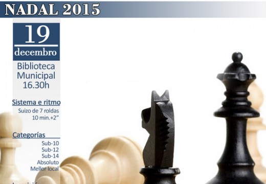 O torneo do Nadal de xadrez de Carral cumpre 15 anos